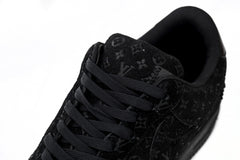 Air Force 1 Low x LOUIS VUITTON LV All Black 1A9VD7