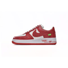 Air Force 1 Low x LOUIS VUITTON LV White Red MS0232