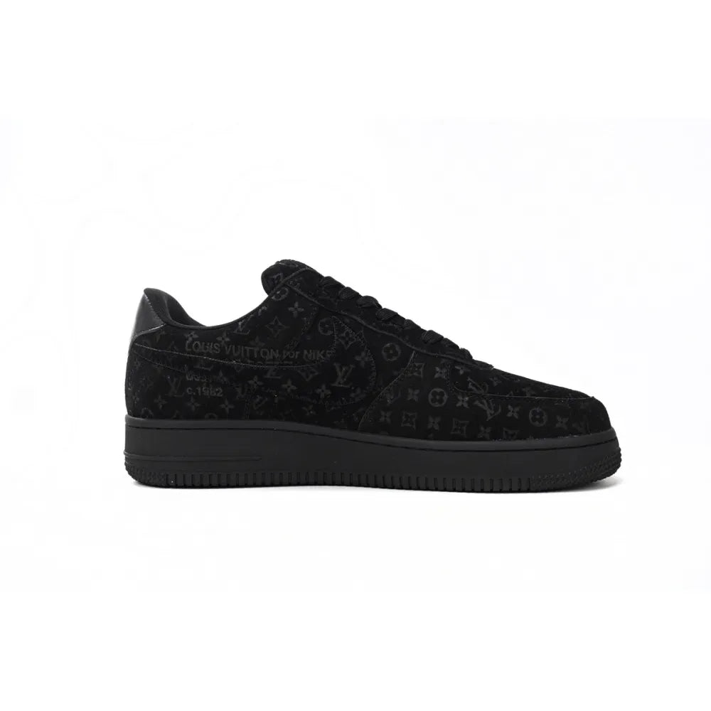 Air Force 1 Low x LOUIS VUITTON LV All Black 1A9VD7