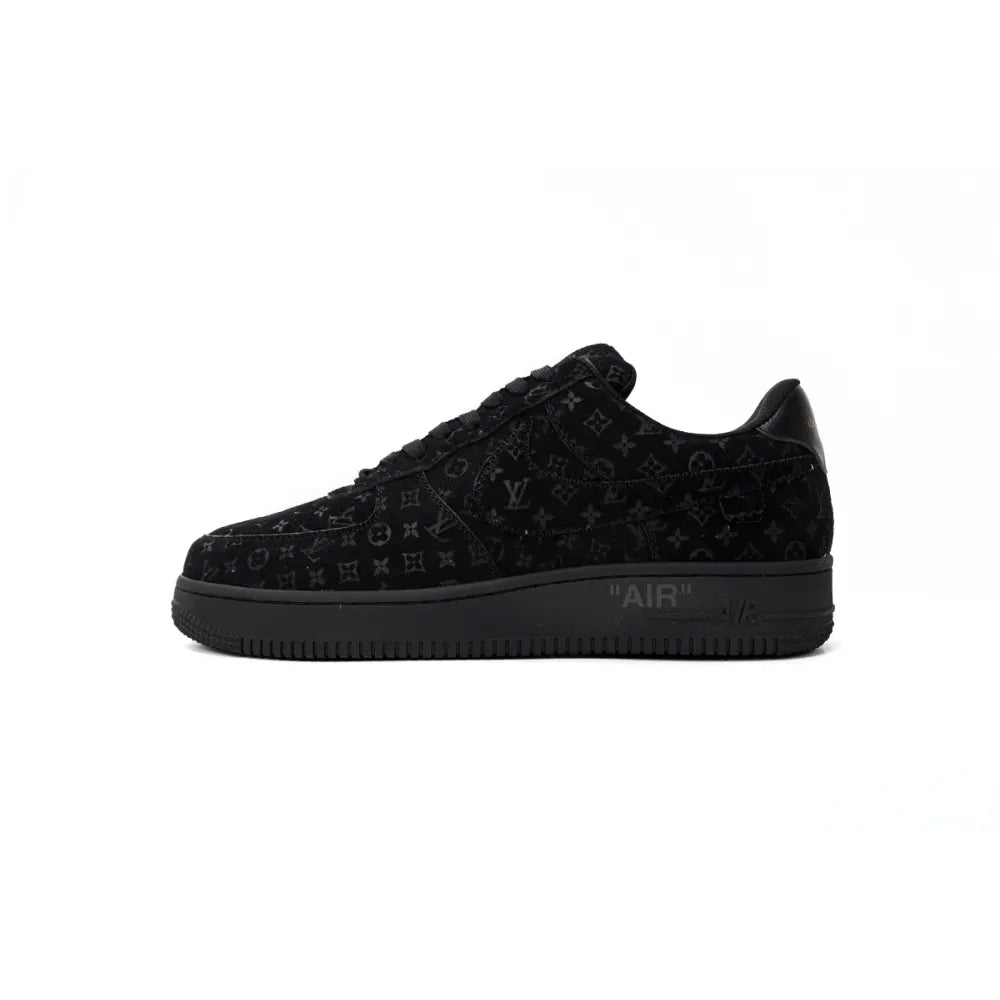 Air Force 1 Low x LOUIS VUITTON LV All Black 1A9VD7