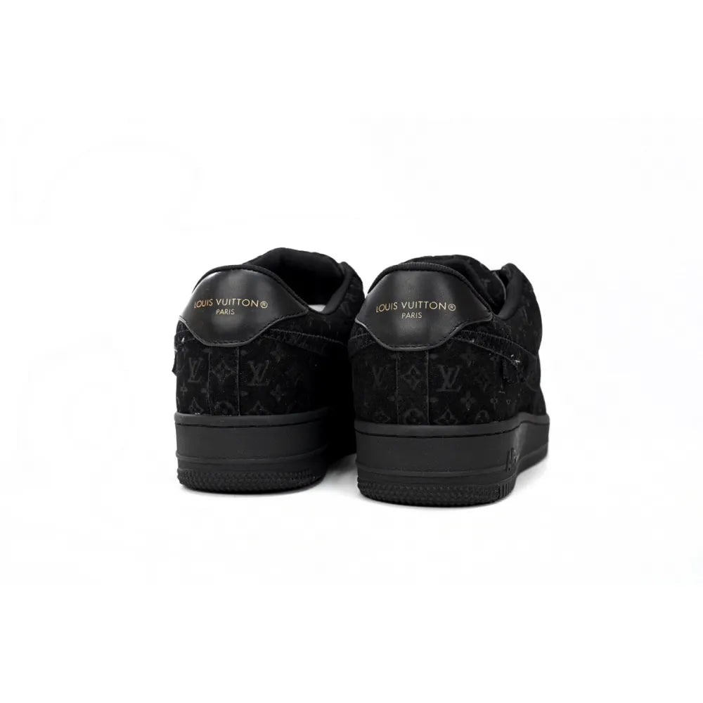 Air Force 1 Low x LOUIS VUITTON LV All Black 1A9VD7