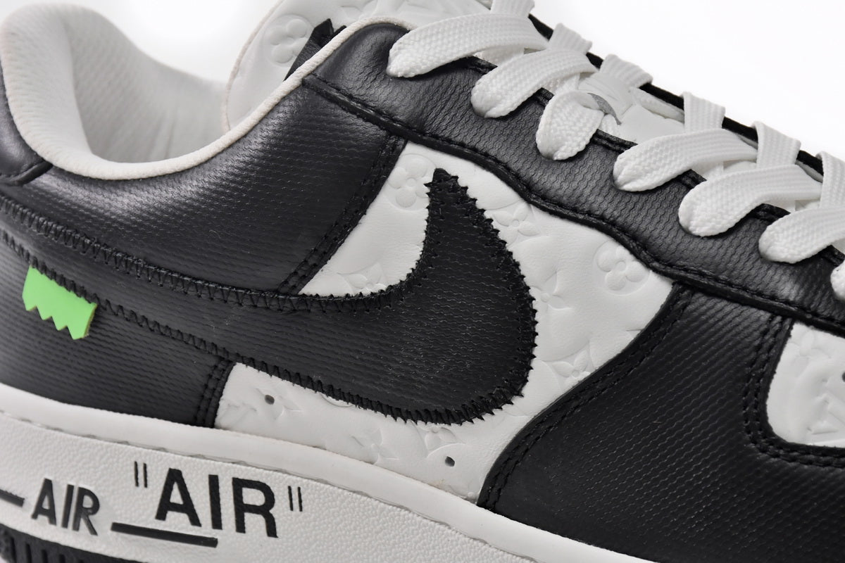 Air Force 1 Low x LOUIS VUITTON LV Black White 7108-8