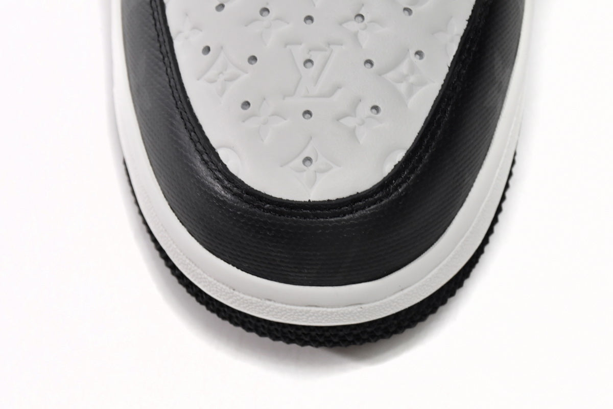 Air Force 1 Low x LOUIS VUITTON LV Black White 7108-8