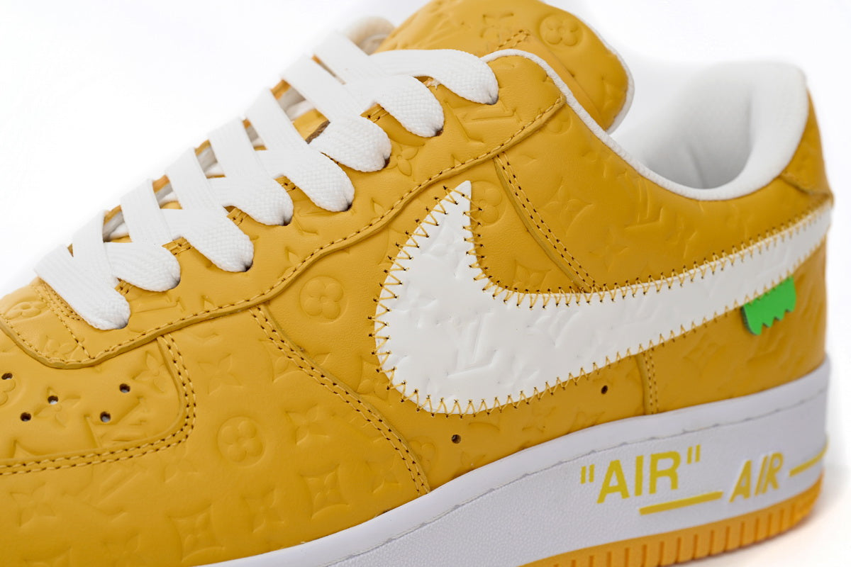 Air Force 1 Low x LOUIS VUITTON LV Co Branded White Yellow