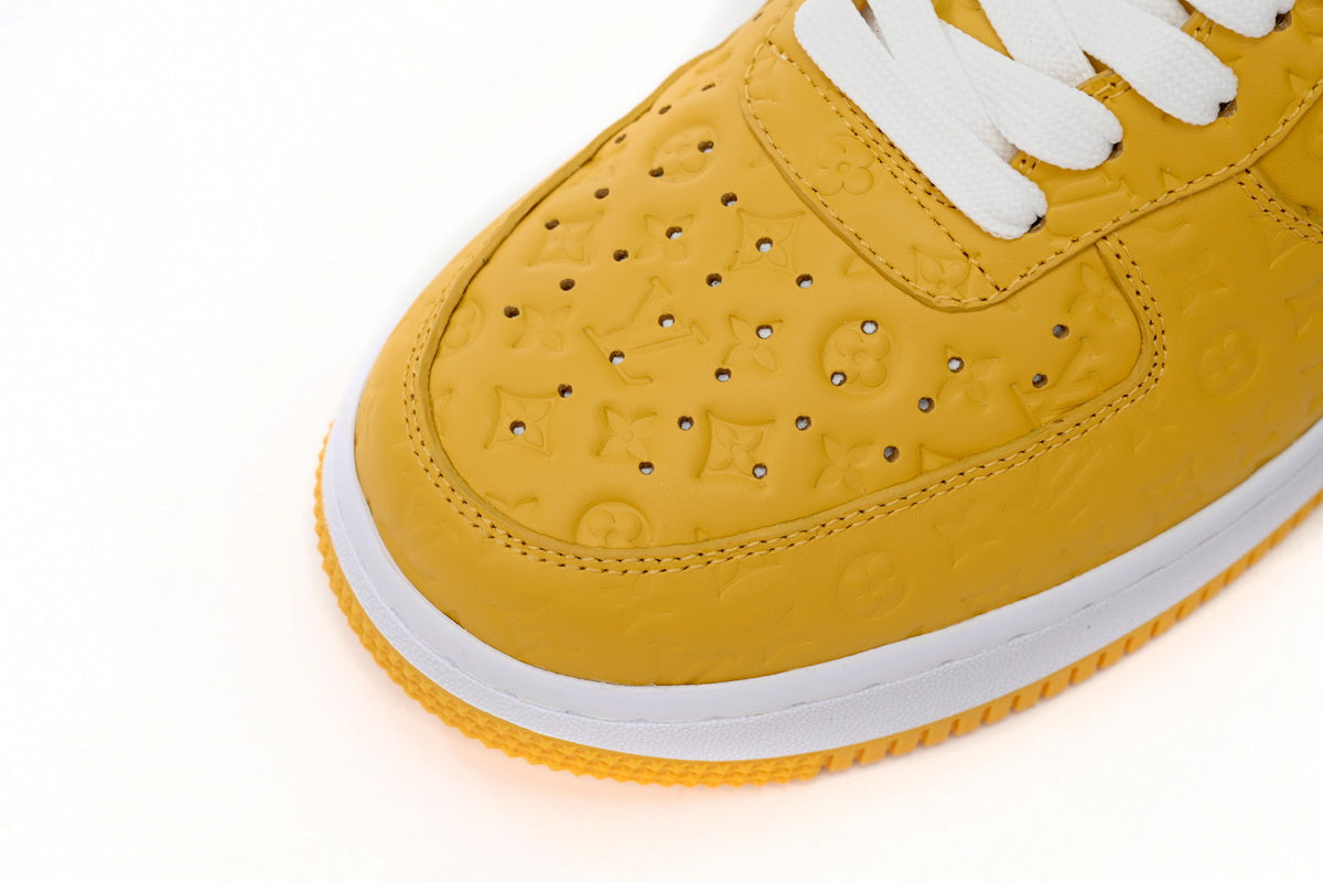 Air Force 1 Low x LOUIS VUITTON LV Co Branded White Yellow