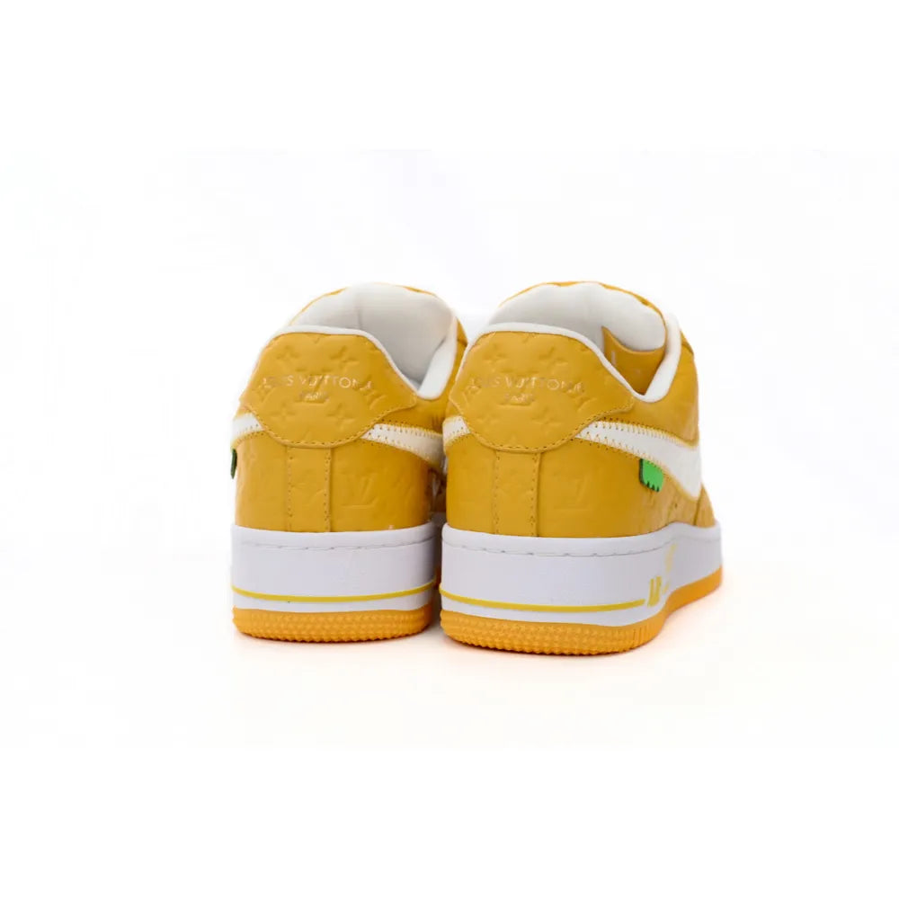 Air Force 1 Low x LOUIS VUITTON LV Co Branded White Yellow