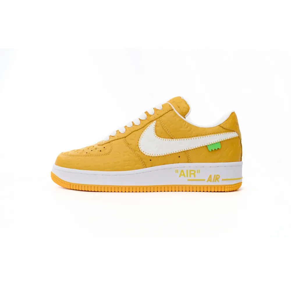 Air Force 1 Low x LOUIS VUITTON LV Co Branded White Yellow