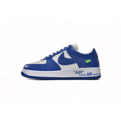 Air Force 1 Low x LOUIS VUITTON LV White Blue 7108-5